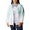 Columbia womens Flash Forward WindbreakerWindbreaker(Icy Morn/White)