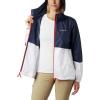 Columbia womens Flash Forward WindbreakerWindbreaker(Nocturnal/White)