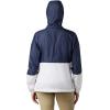Columbia womens Flash Forward WindbreakerWindbreaker(Nocturnal/White)