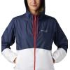 Columbia womens Flash Forward WindbreakerWindbreaker(Nocturnal/White)