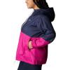 Columbia womens Flash Forward WindbreakerWindbreaker(Nocturnal/Wild Fuchsia)