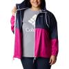 Columbia womens Flash Forward WindbreakerWindbreaker(Nocturnal/Wild Fuchsia)
