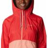 Columbia womens Flash Forward WindbreakerWindbreaker(Red Hibiscus/Coral Reef)