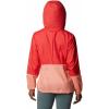 Columbia womens Flash Forward WindbreakerWindbreaker(Red Hibiscus/Coral Reef)