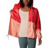 Columbia womens Flash Forward WindbreakerWindbreaker(Red Hibiscus/Coral Reef)