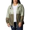 Columbia womens Flash Forward WindbreakerWindbreaker(Safari/Stone Green)
