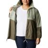 Columbia womens Flash Forward WindbreakerWindbreaker(Safari/Stone Green)
