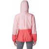 Columbia womens Flash Forward WindbreakerWindbreaker(Salmon Rose/Juicy)