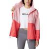 Columbia womens Flash Forward WindbreakerWindbreaker(Salmon Rose/Juicy)