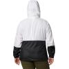Columbia womens Flash Forward WindbreakerWindbreaker(White/Black)