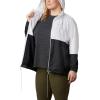 Columbia womens Flash Forward WindbreakerWindbreaker(White/Black)