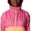 Columbia womens Flash Forward WindbreakerWindbreaker(Wild Geranium/Peach)