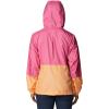 Columbia womens Flash Forward WindbreakerWindbreaker(Wild Geranium/Peach)
