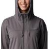 Columbia womens Flora Park Softshell Jacket(City Grey)