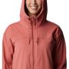 Columbia womens Flora Park Softshell Jacket(Dark Coral)