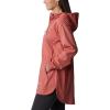 Columbia womens Flora Park Softshell Jacket(Dark Coral)