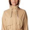 Columbia womens Pardon My Trench II Rain Jacket(Canoe)