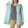 Columbia womens Pardon My Trench II Rain Jacket(Icy Morn)