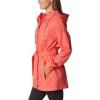 Columbia womens Pardon My Trench II Rain Jacket(Juicy)