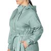 Columbia womens Pardon My Trench II Rain Jacket(Light Lichen)