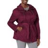 Columbia womens Pardon My Trench II Rain Jacket(Marionberry)