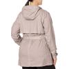 Columbia womens Pardon My Trench II Rain Jacket(Mauve Vapor)