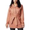 Columbia womens Pardon My Trench II Rain Jacket(Nova Pink)