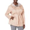 Columbia womens Pardon My Trench II Rain Jacket(Peach Cloud)