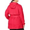Columbia womens Pardon My Trench II Rain Jacket(Red Lily)