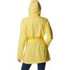 Columbia womens Pardon My Trench II Rain Jacket(Sun Glow)
