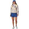 Columbia womens Pfg Open Water Fleece(Crushed Clay/Spring Yellow Aura)