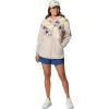 Columbia womens Pfg Open Water Hooded Fleece(Crushed Clay/Spring Yellow Aura)