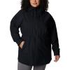 Columbia womens Sage Lake Long Lined Jacket(Black)