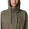 Columbia womens Sage Lake Long Lined Jacket(Stone Green)
