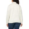Columbia womens Sweater Weather Print Full Zip(White Madras Tonal)