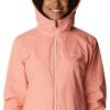 Columbia womens Switchback Lined Long Jacket(Coral Reef)
