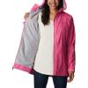 Columbia womens Switchback Lined Long Jacket(Wild Geranium)