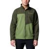 Columbia Mens Cruiser Valley II Softshell(Canteen Heather/Greenscape Heather)