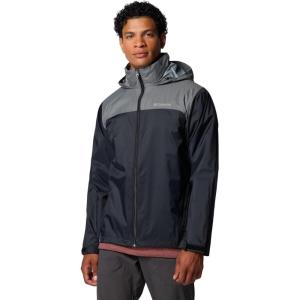 Columbia Men’s Glennaker Lake II Rain Jacket(Black/City Grey)