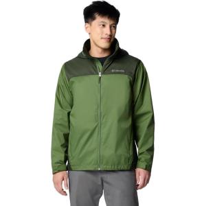 Columbia Men’s Glennaker Lake II Rain Jacket(Canteen/Greenscape)