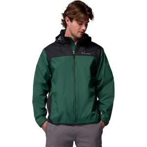 Columbia Men’s Glennaker Lake II Rain Jacket(Rain Forest/Black)