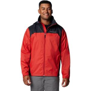 Columbia Men’s Glennaker Lake II Rain Jacket(Sail Red/Black)