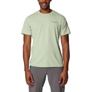 Columbia Mens Summit Valley Short Sleeve Crew(Sage Leaf)