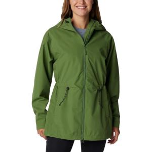 Columbia Womens Blossom Park Rain Jacket(Canteen)