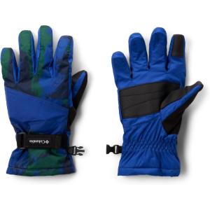 Columbia boys Core III Printed Glove(Mountain Blue Tracks/Mountain Blue)