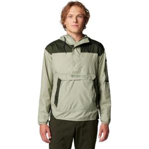Columbia mens Challenger Ii Windbreaker(Safari/Greenscape)