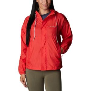 Columbia womens Flash Challenger™ Windbreaker(Red Hibiscus)