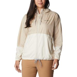 Columbia womens Flash Forward WindbreakerWindbreaker(Ancient Fossil/Chalk)