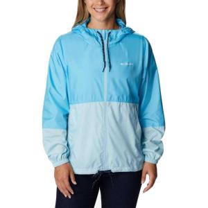 Columbia womens Flash Forward WindbreakerWindbreaker(Atoll/Spring Blue)