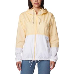 Columbia womens Flash Forward WindbreakerWindbreaker(Sunkissed/White)